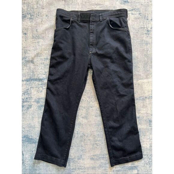 Wrangler Dark Indigo Five Star Premium Regular Flex Fit Jean 38 x 28 - Picture 1 of 7